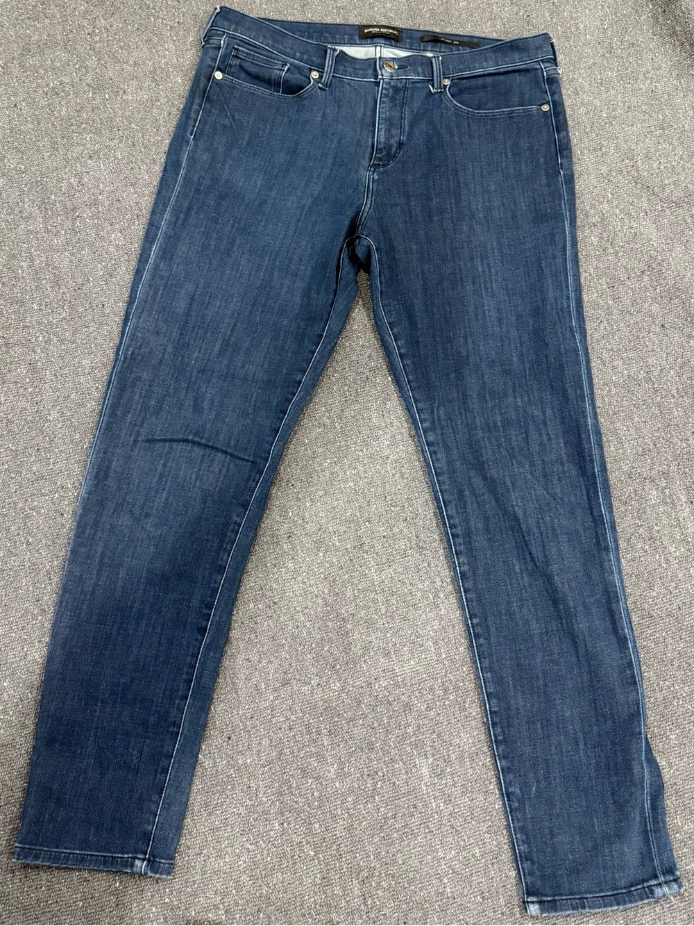 Banana Republic Skinny Jeans 32 Long Dark Wash Denim
